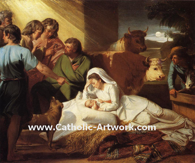 The Nativity Christmas Card